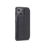 iPhone 13 Mini | iPhone 13 Mini - LC.IMEEKE™ Læder Flip Cover M. Kortholder - Sort - DELUXECOVERS.DK