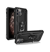 iPhone 11 Pro | iPhone 11 Pro - NX Pro™ Armor Cover m. Ring Holder - Sort - DELUXECOVERS.DK