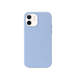 iPhone 12 Mini | iPhone 12 Mini - DeLX™  Pastel Silikone Cover - Mineral Blue - DELUXECOVERS.DK
