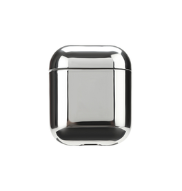 Airpods 1/2 | AirPods (1/2) | Electroplating Beskyttelses Cover - Silver Cloud - DELUXECOVERS.DK
