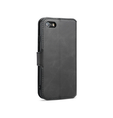 iPhone 7 / 8 / SE (2020/2022) | iPhone 7/8/SE(2020/2022) - DG.MING™ Classical Læder Etui / Taske M. Pung - Sort - DELUXECOVERS.DK