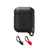 Airpods 1/2 | AirPods (1/2) | ImpactShield Vandtæt Cover V.2.0 - Sort - DELUXECOVERS.DK