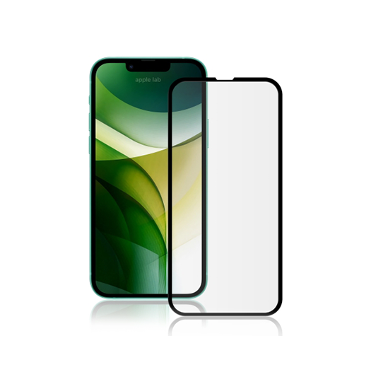iPhone Beskyttelsesglas | iPhone 13 Mini - MOCOLO™ Full-Fit 3D Skærmbeskyttelse (Hærdet Glas) - DELUXECOVERS.DK
