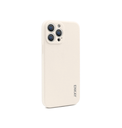 iPhone 13 Pro Max | iPhone 13 Pro Max - ENKAY™ Smooth Silikone Cover - Beige - DELUXECOVERS.DK