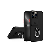 iPhone 13 Pro | iPhone 13 Pro - Valence™ Cam-Slide Håndværker Cover - Sort - DELUXECOVERS.DK