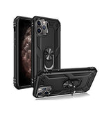 iPhone 12 Pro | iPhone 12 Pro - NX Pro™ Armor Cover m. Ring Holder - Sort - DELUXECOVERS.DK