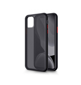 iPhone 12 Mini | iPhone 12 Mini - DELUXE™ Simple Silikone Cover - Sort/Gennemsigtig - DELUXECOVERS.DK