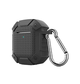 Airpods 1/2 | AirPods (1/2) | Håndværker Stødsikkert Beskyttelses Cover - Sort - DELUXECOVERS.DK