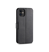 iPhone 12 | iPhone 12 - AZNS™ Diary Læder Etui / Taske M. Pung - Sort - DELUXECOVERS.DK
