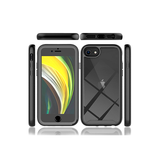iPhone 7 / 8 / SE (2020/2022) | iPhone 7/8/SE(2020/2022) - DELUXE™ Armor Safe Grip FULL COVER - Sort - DELUXECOVERS.DK
