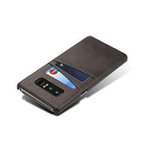 Samsung Note 8 | Samsung Galaxy Note 8 - NX Design Læder Bagcover - Sort - DELUXECOVERS.DK