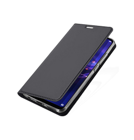 Huawei P20 | Huawei P20 - Vanquish Pro Series Flipcover Etui - Sort - DELUXECOVERS.DK