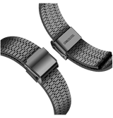 Apple Watch 42mm | Apple Watch (42/44/SE/45/46/49mm) - L'Empiri™ Marbella Rustfrit Stål Rem - Sort - DELUXECOVERS.DK