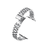 Apple Watch 42mm | Apple Watch (42/44/SE/45/46/49mm) - L'Empiri™ Thin Stål Urlænke - Sølv - DELUXECOVERS.DK