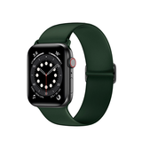Apple Watch 38mm | Apple Watch (38/40/SE/41mm) - ACTIVE™ Silikone Sportsrem - Mørkegrøn - DELUXECOVERS.DK
