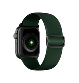 Apple Watch 38mm | Apple Watch (38/40/SE/41mm) - ACTIVE™ Silikone Sportsrem - Mørkegrøn - DELUXECOVERS.DK