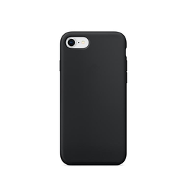 iPhone 7 / 8 / SE (2020/2022) | iPhone 7/8/SE(2020/2022) - Deluxe™ Soft Touch Silikone Cover - Sort - DELUXECOVERS.DK