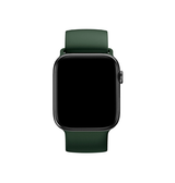 Apple Watch 42mm | Apple Watch (42/44/SE/45mm & Ultra) -  ACTIVE™ Silikone Sportsrem - Mørkegrøn - DELUXECOVERS.DK