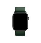Apple Watch 38mm | Apple Watch (38/40/SE/41/42mm) - ACTIVE™ Silikone Sportsrem - Mørkegrøn - DELUXECOVERS.DK