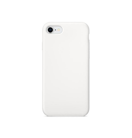 iPhone 7 / 8 / SE (2020/2022) | iPhone 7/8/SE(2020/2022) - Deluxe™ Soft Touch Silikone Cover - Hvid/Gennemsigtig - DELUXECOVERS.DK