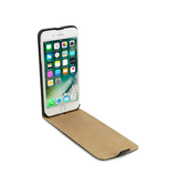 iPhone 7/8 Plus | iPhone 7/8 Plus - Diary Vertikal Læder FlipCover Etui - Sort - DELUXECOVERS.DK