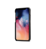 iPhone 11 Pro | iPhone 11 Pro - NX Design™ Læder Cover M. Kortholder - Sort - DELUXECOVERS.DK