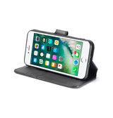 iPhone 7 / 8 / SE (2020/2022) | iPhone 7/8/SE(2020/2022) - DG.MING™ Classical Læder Etui / Taske M. Pung - Sort - DELUXECOVERS.DK