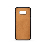 Samsung Galaxy S8 | Samsung Galaxy S8 - NX Design Læder Bagcover - Sort - DELUXECOVERS.DK