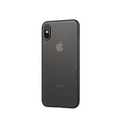 iPhone X / XS | iPhone X/Xs - Valkyrie Ultra-Tynd Cover - Sort/Gennemsigtig - DELUXECOVERS.DK