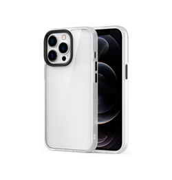 iPhone 13 Pro | iPhone 13 Pro - DELUXE™ Hybrid Silikone Cover - Hvid - DELUXECOVERS.DK