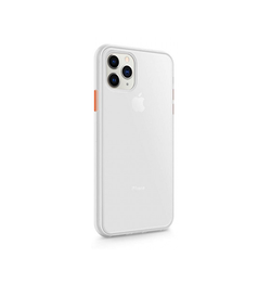 iPhone 12 Pro | iPhone 12 Pro - DELUXE™ Simple Silikone Cover - Hvid/Gennemsigtig - DELUXECOVERS.DK