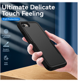 iPhone 7 / 8 / SE (2020/2022) | iPhone 7/8/SE(2020/2022) - PIONEER™ Armor Cover - Sort - DELUXECOVERS.DK