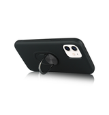 iPhone 12 | iPhone 12 - Clean Cover M. Ring & Magnetisk Kickstand - Sort - DELUXECOVERS.DK