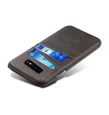 Samsung Galaxy S10+ | Samsung Galaxy S10+ (Plus) - NX Design Læder Bagcover - Sort - DELUXECOVERS.DK