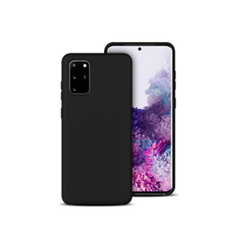 Samsung Galaxy S20 | Samsung Galaxy S20 - Deluxe™ Soft Touch Silikone Cover - Sort - DELUXECOVERS.DK