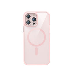 iPhone 13 Pro Max | iPhone 13 Pro Max - NX™ Magnetisk Silikone Cover M. MagSafe - Rosegold/Pink - DELUXECOVERS.DK