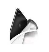 iPhone XR | iPhone XR - PRO+ Design Mat Slim Silikone Cover - Hvid/Gennemsigtig - DELUXECOVERS.DK