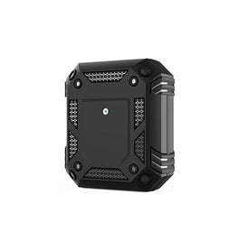 Airpods 1/2 | AirPods (1/2) | HARDCASE™ Stødsikkert Cover - Sort - DELUXECOVERS.DK