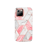 iPhone 11 Pro | iPhone 11 Pro - UNIQ™ FULL 360° Marble Silikone Cover - Rose Pearl - DELUXECOVERS.DK