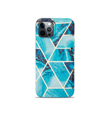 iPhone 12 Pro Max | iPhone 12 Pro Max - DELUXE™ Marble  Silikone Cover - Ocean - DELUXECOVERS.DK