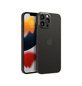 iPhone 13 Pro | <AAA>iPhone 13 Pro - Ultratynd Matte Series Cover V.2.0 - Sort - DELUXECOVERS.DK