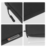 Universal Tablet Sleeve | HAWEEL™ Neopren Stødsikkert Sleeve | Tablet - Maks 28 x 21cm - Sort - DELUXECOVERS.DK