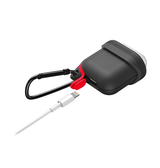 Airpods 1/2 | AirPods (1/2) | ImpactShield Vandtæt Cover V.2.0 - Sort - DELUXECOVERS.DK
