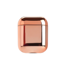 Airpods 1/2 | AirPods (1/2) | Electroplating Beskyttelses Cover - Rose Gold - DELUXECOVERS.DK