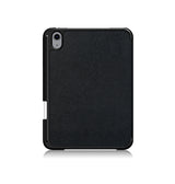 iPad Mini 6 | iPad Mini 6/7 (2021/2024) - NX Design™ Smart Trifold Læder Cover - Sort - DELUXECOVERS.DK