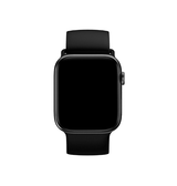 Apple Watch 42mm | Apple Watch (42/44/SE/45mm & Ultra) -  ACTIVE™ Silikone Sportsrem - Sort - DELUXECOVERS.DK
