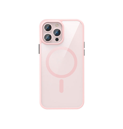 iPhone 13 Pro | <AAA>iPhone 13 Pro - NX™ Magnetisk Silikone Cover M. MagSafe - Rosegold/Pink - DELUXECOVERS.DK