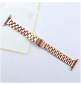 Apple Watch 38mm | Apple Watch (38/40/SE/41/42mm) - L'Empiri™ Thin Stål Urlænke - Rosegold - DELUXECOVERS.DK