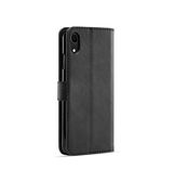 iPhone XR | iPhone XR - LC.IMEEKE™ Læder Cover M. Kortholder - Sort - DELUXECOVERS.DK