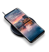 Samsung Galaxy S10 | Samsung Galaxy S10 - Novo Frosted Matte Slim Silikone Cover - Sort - DELUXECOVERS.DK